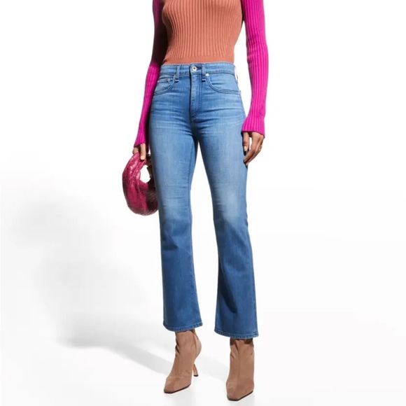 Rag & Bone Nina High-Rise ankle Flare Jeans~Size 30 - Picture 2 of 11